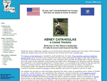 Tablet Screenshot of abneycatahoulas.com